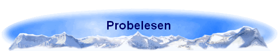 Probelesen